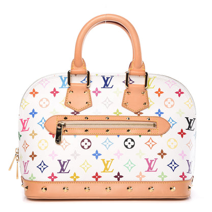 Louis Vuitton Monogram Multicolor Alma White 1 of 8
