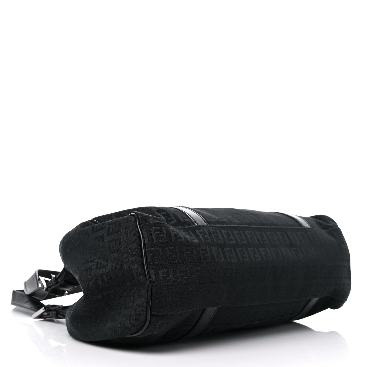 Zucchino Vitello Shoulder Bag Black