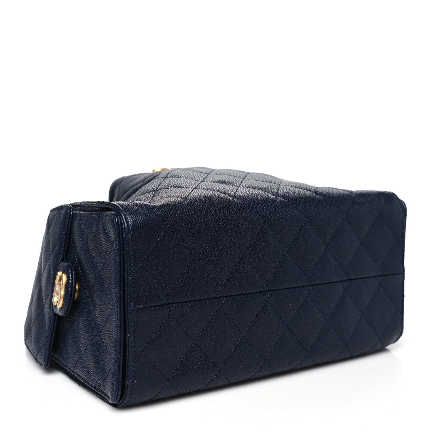 Chanel Caviar Quilted Small Chanel 25 Handbag Dark Navy 4 of 10