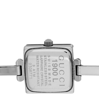 Gucci Stainless Steel 19mm 1900L Quartz Watch Black 4 of 4