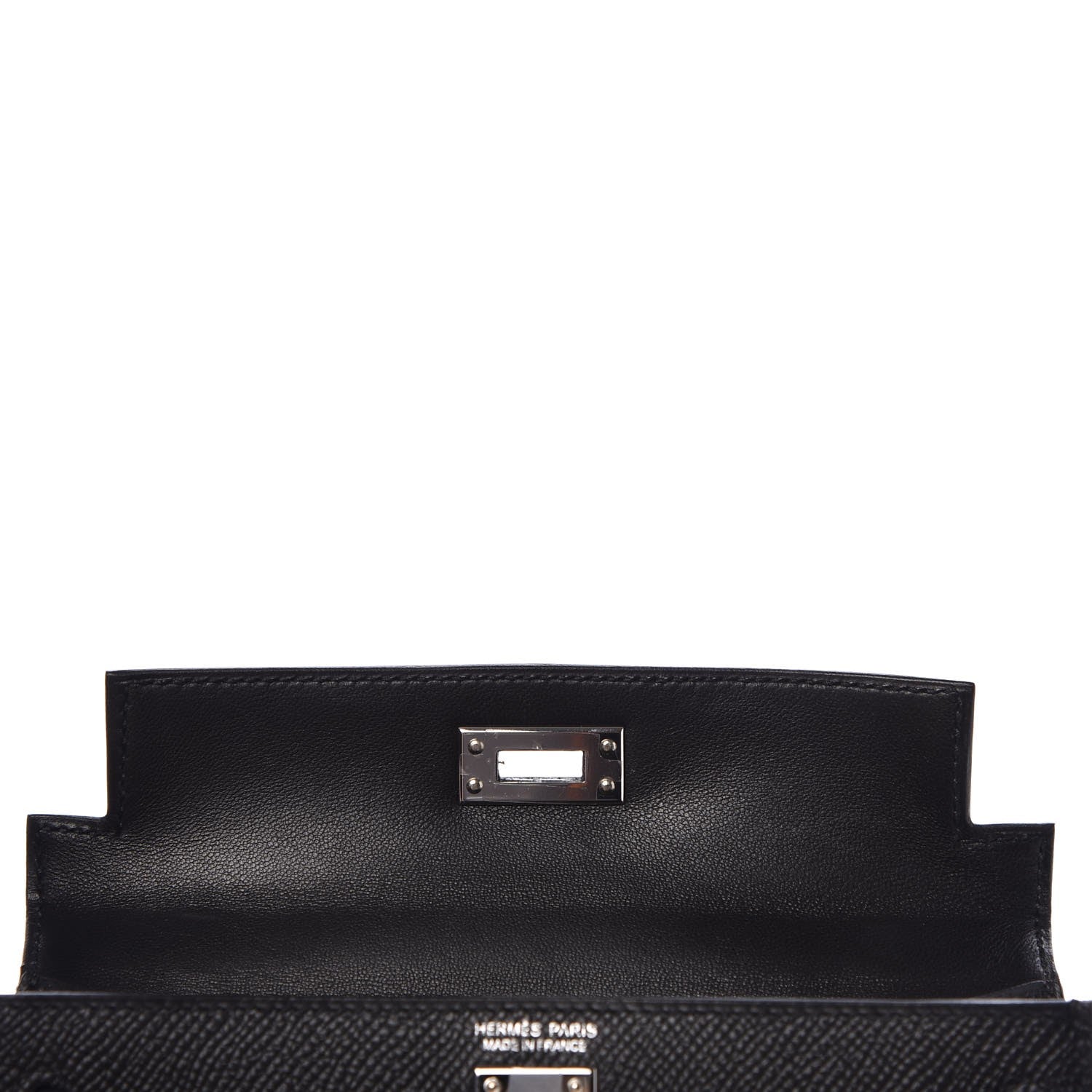 Hermes Epsom Mini Kelly Sellier 20 Black 8 of 29