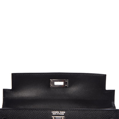 Hermes Epsom Mini Kelly Sellier 20 Black 8 of 29