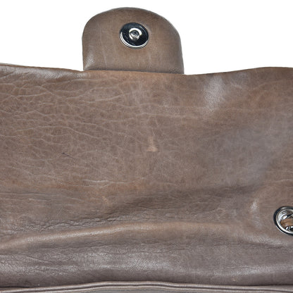 Chanel Washed Lambskin Quilted Medium Chain Around Flap Khaki 9 of 12