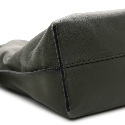 Loewe Calfskin Flamenco Knot Clutch Vintage Khaki 9 of 10