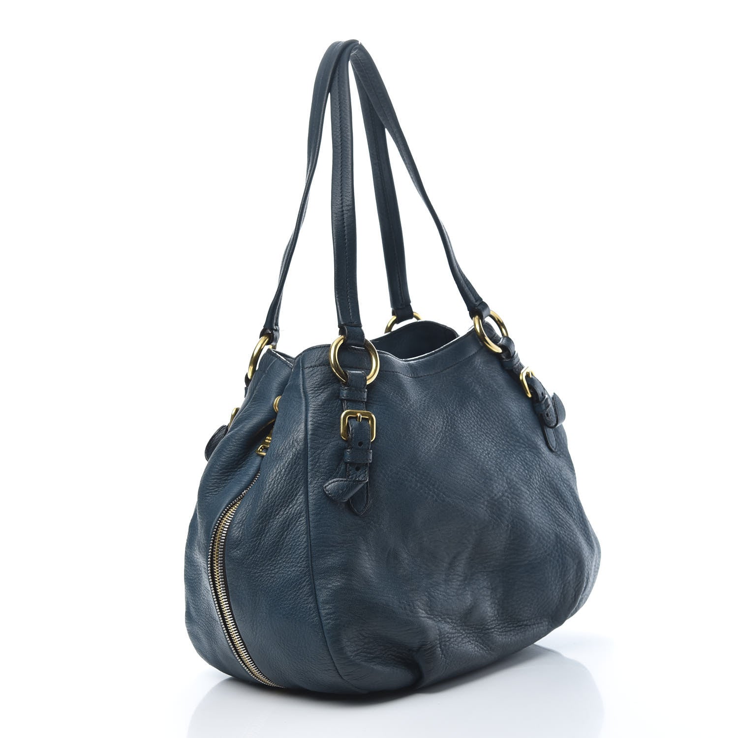 Prada Vitello Daino Expandable Shoulder Bag 3 of 18