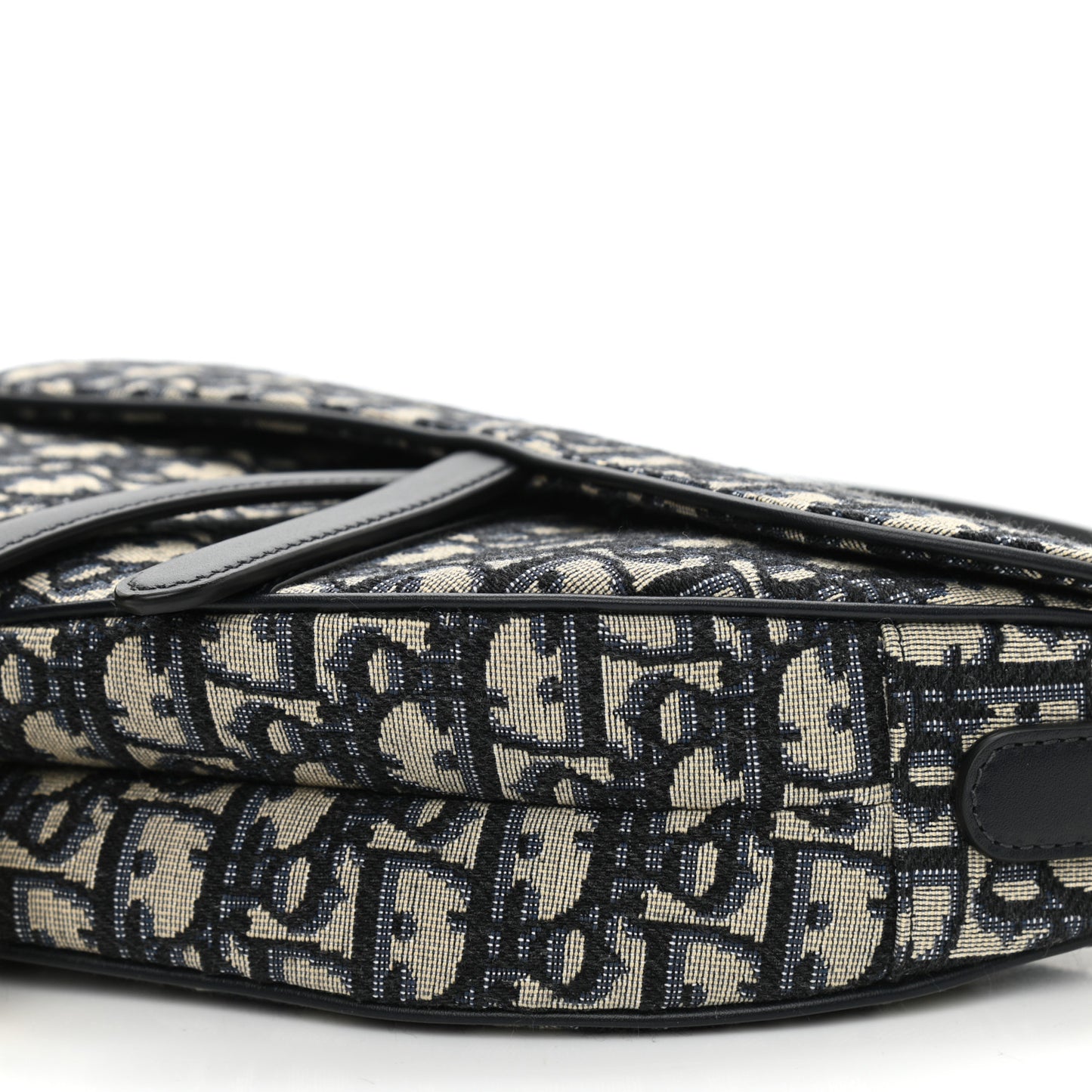 Oblique Saddle Bag Blue