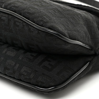 Fendi Zucchino Baguette Black 9 of 22