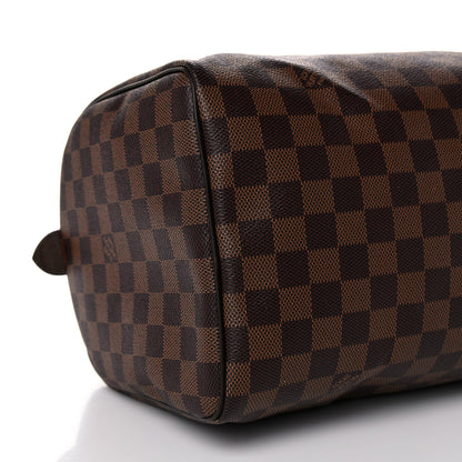 Louis Vuitton Damier Ebene Speedy 30 5 of 12