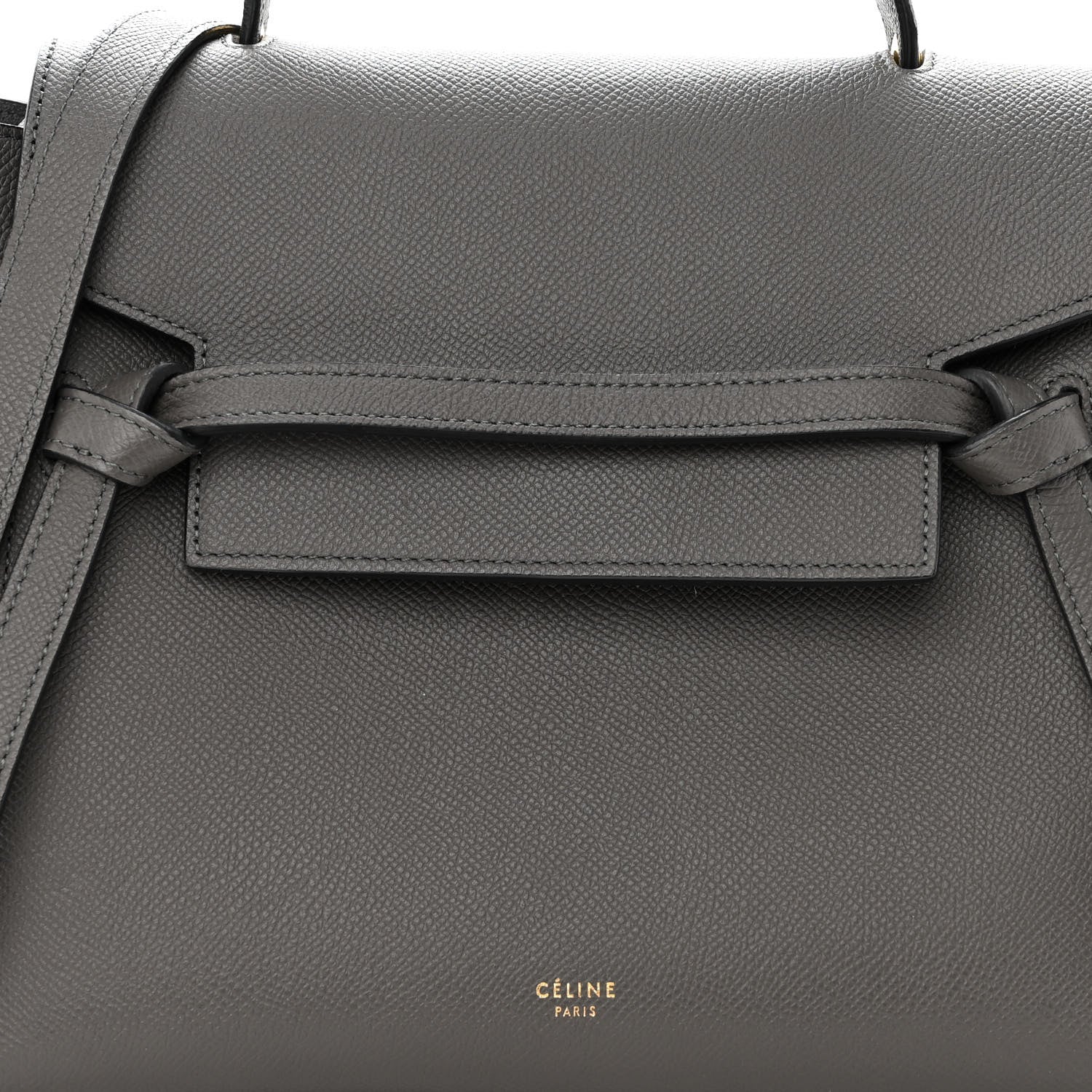 Celine Baby Grained Calfskin Micro Belt Bag Grey 8 of 11