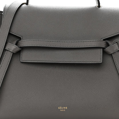 Celine Baby Grained Calfskin Micro Belt Bag Grey 8 of 11