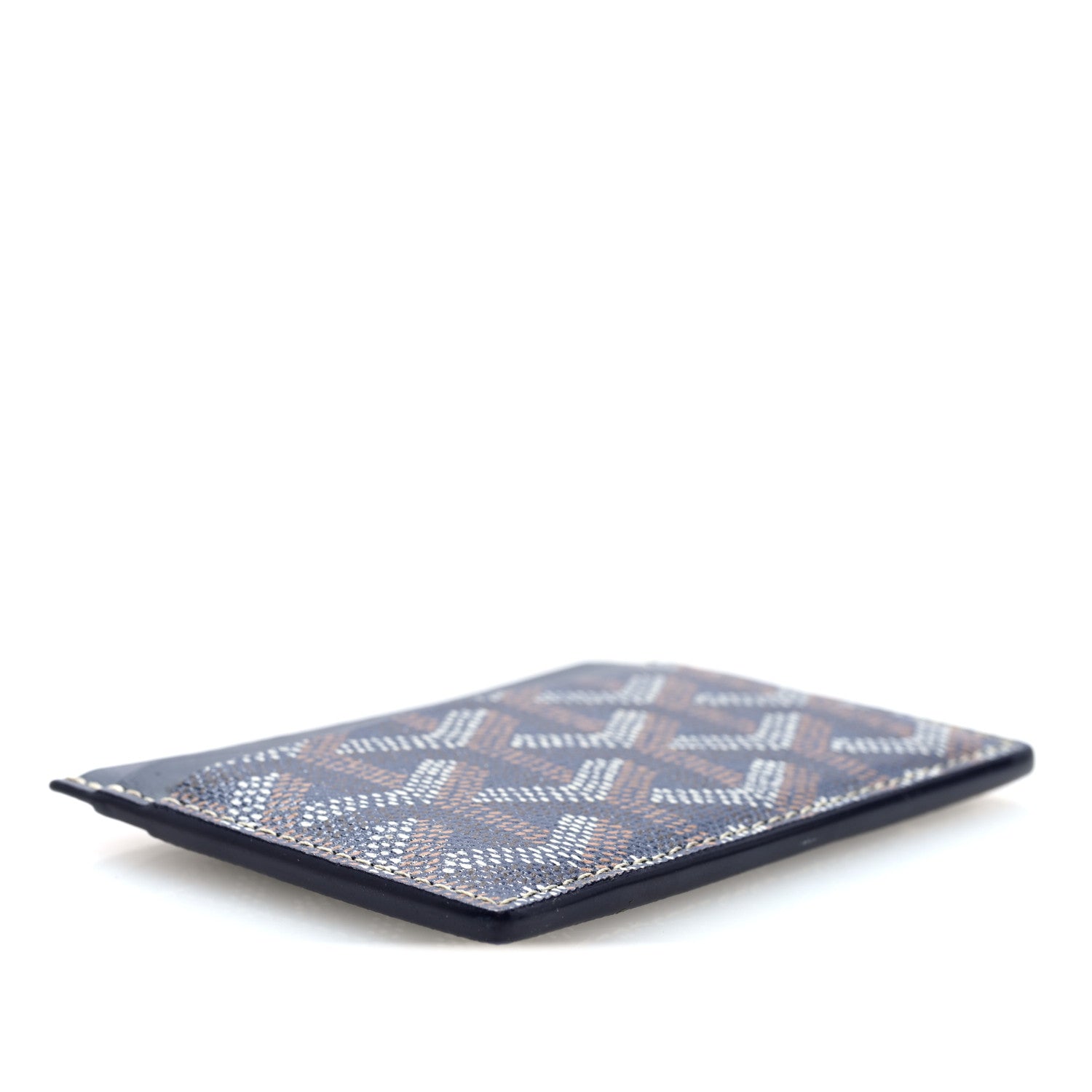 Goyard Goyardine Saint Sulpice Card Holder Navy 4 of 6