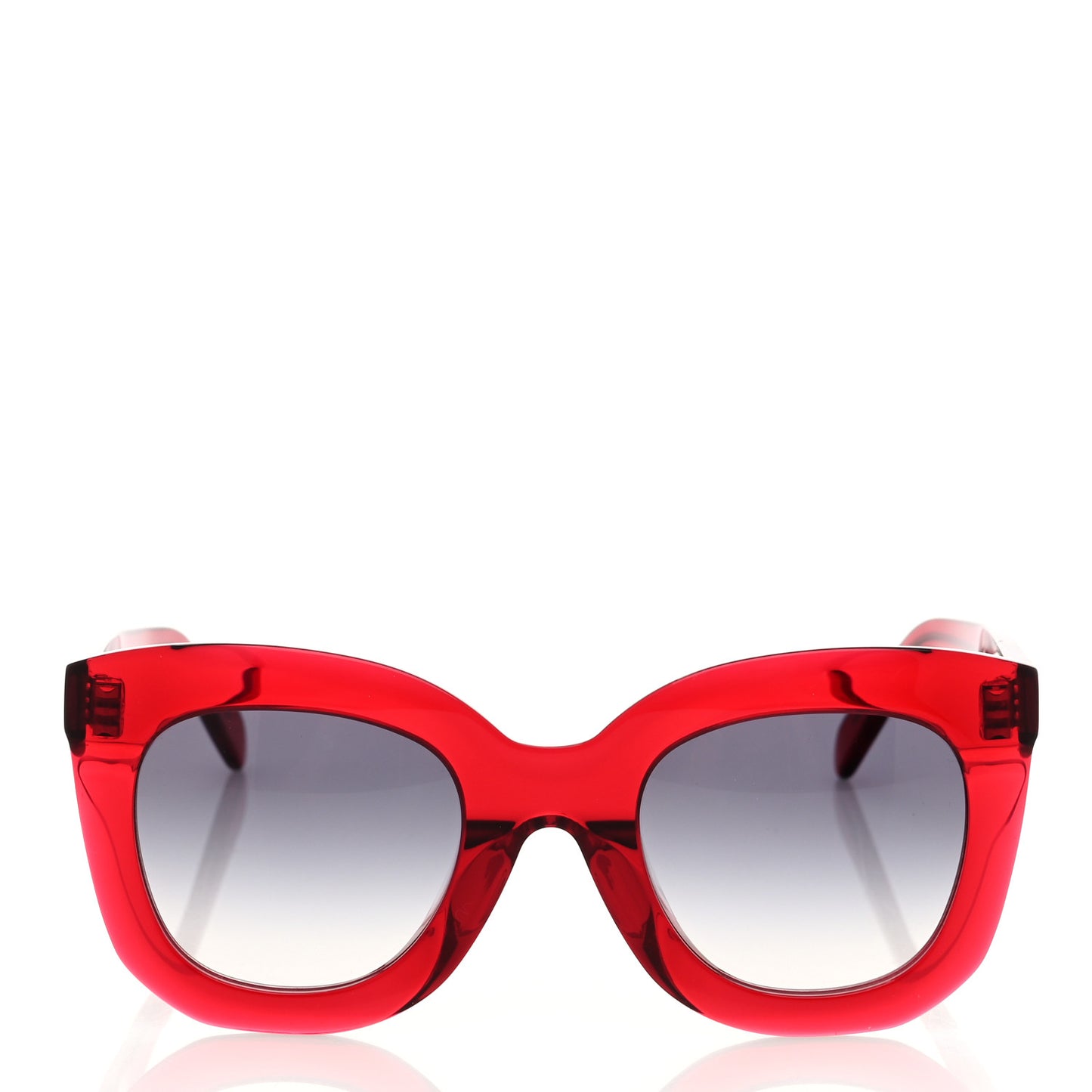 Oversized Round Sunglasses CL4005FN Red