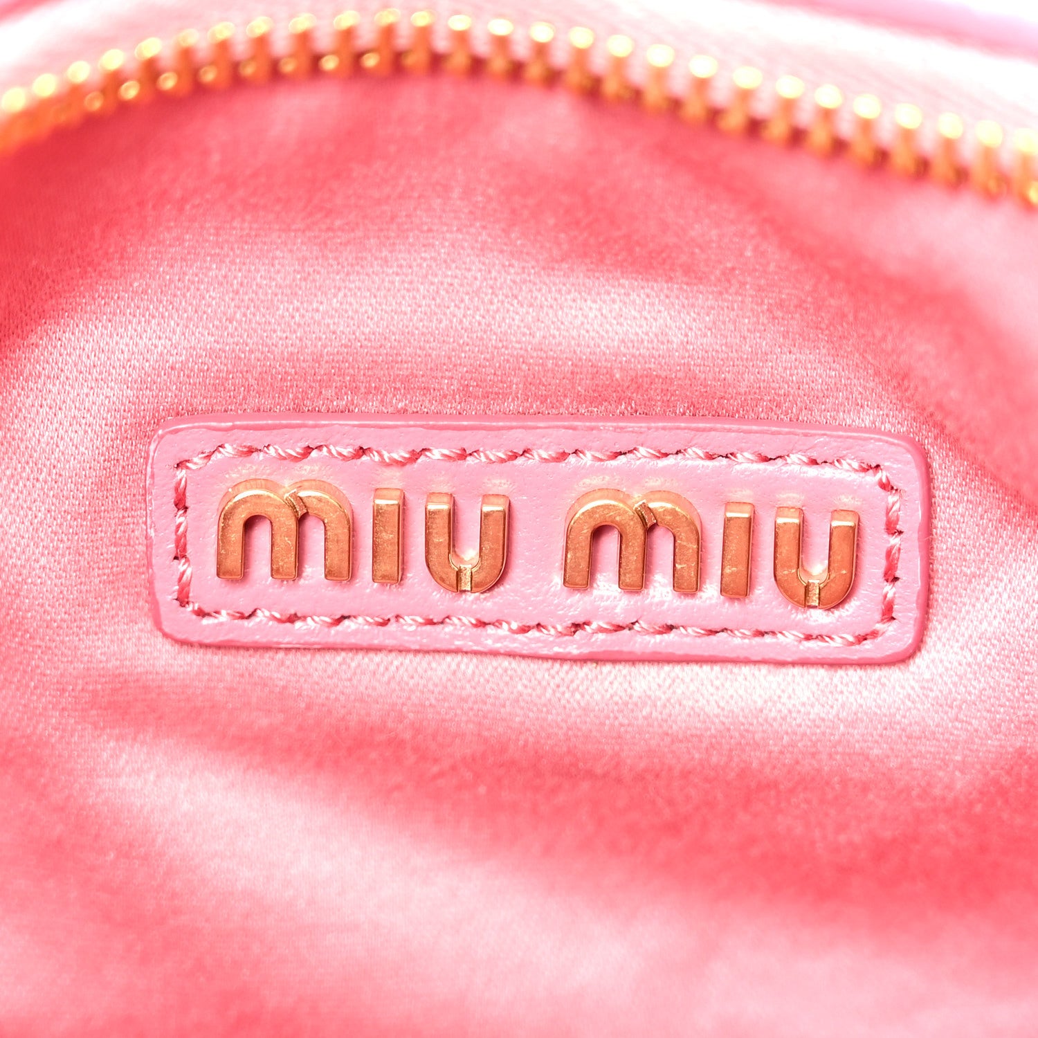 Miu Miu Nappa Matelasse Small Wander Hobo Pink 5 of 10