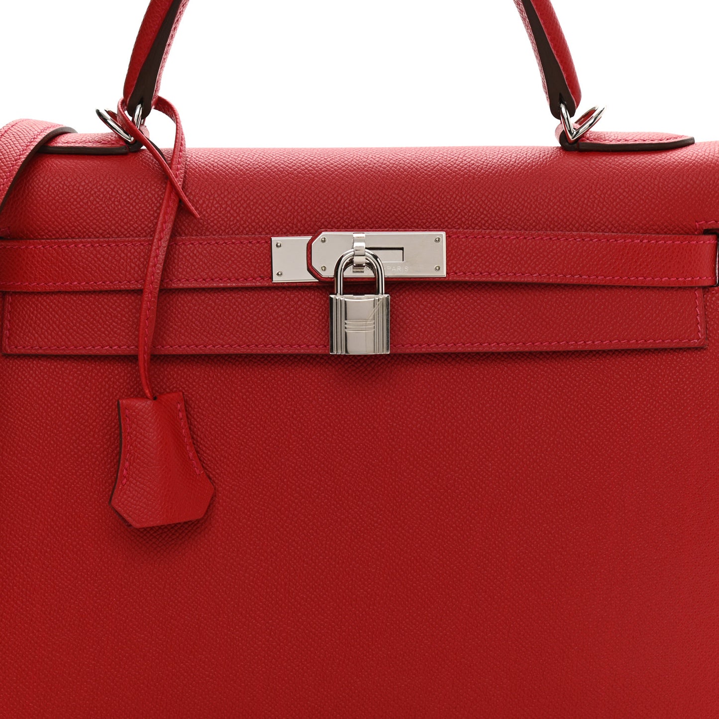 Epsom Kelly Sellier 32 Rouge Casaque