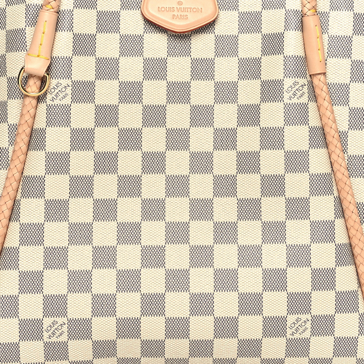 Louis Vuitton Damier Azur Propriano Rose Ballerine 7 of 9