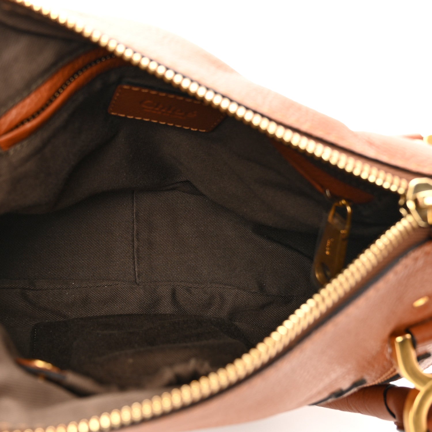 Chloe Calfskin Small Marcie Satchel Tan 5 of 10