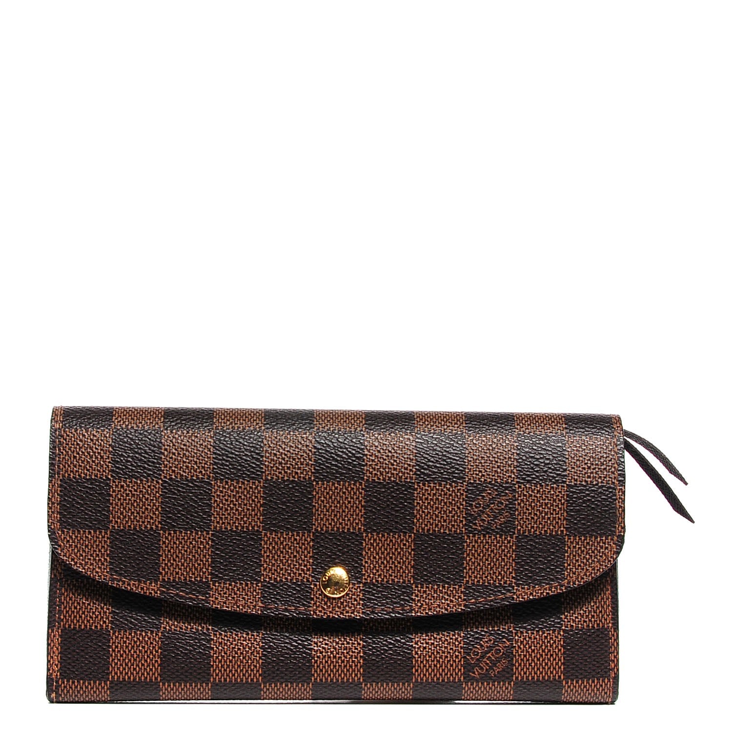 Louis Vuitton Damier Ebene Emilie Wallet 1 of 8