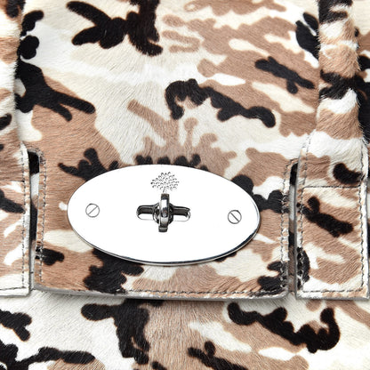 Mulberry Calf Hair Camo Cara Delevingne Mini Backpack Beige 11 of 13
