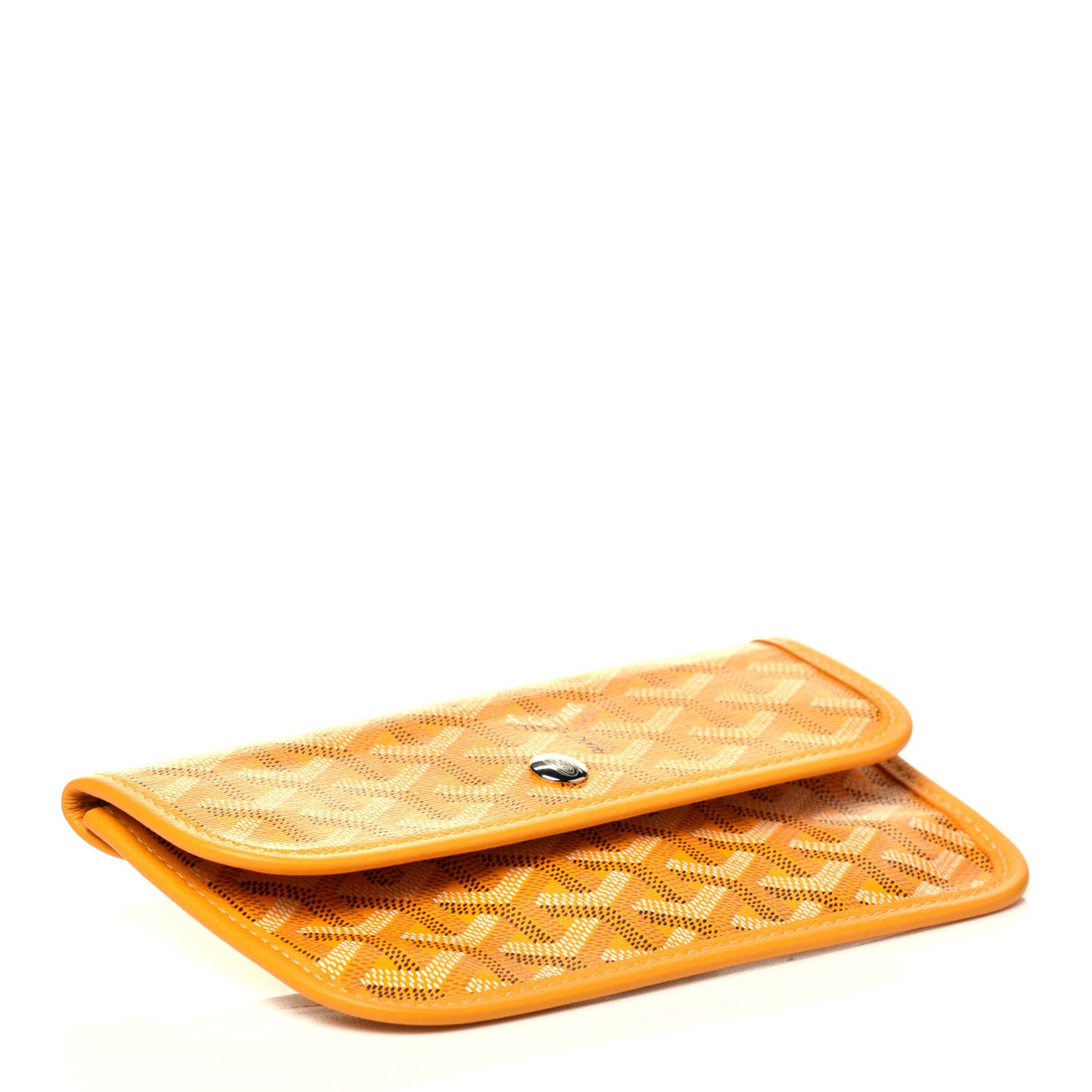 Goyardine Pouch Yellow