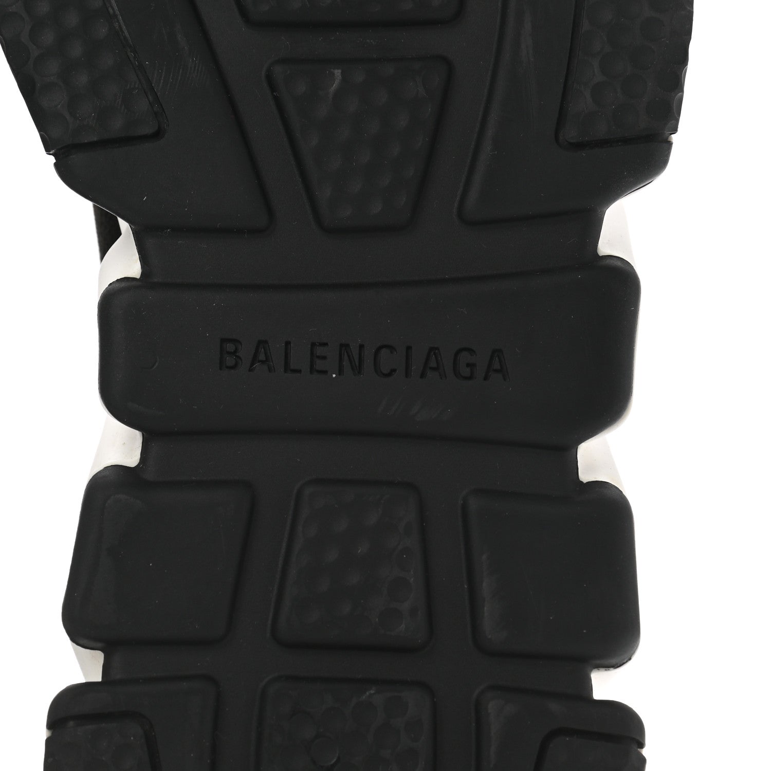 Balenciaga Neoprene Knit Womens Speed Sneakers 38 Black White 6 of 8