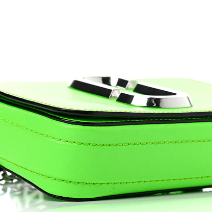 Marc Jacobs Saffiano Hip Shot Belt Bag Bright Green 9 of 10