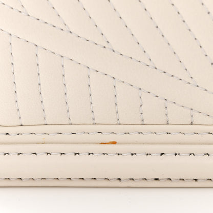 Bulgari Quilted Nappa Smooth Calfskin Serpenti Forever Diamond Blast Shoulder Bag Ivory 12 of 13