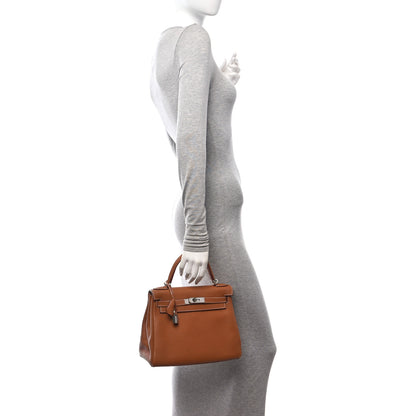 Hermes Togo Kelly Retourne 28 Gold 2 of 11