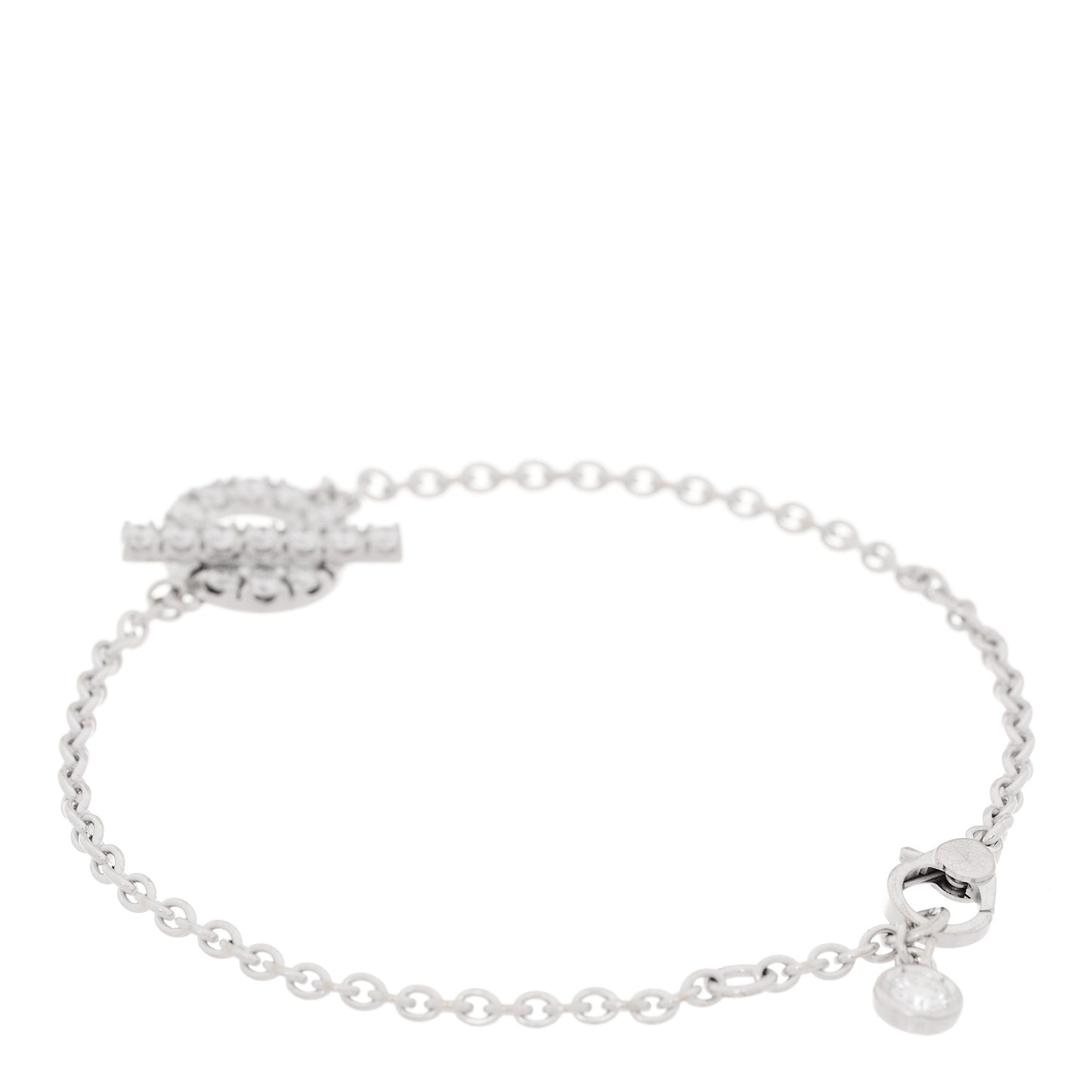 18K White Gold Diamond Finesse Bracelet SH