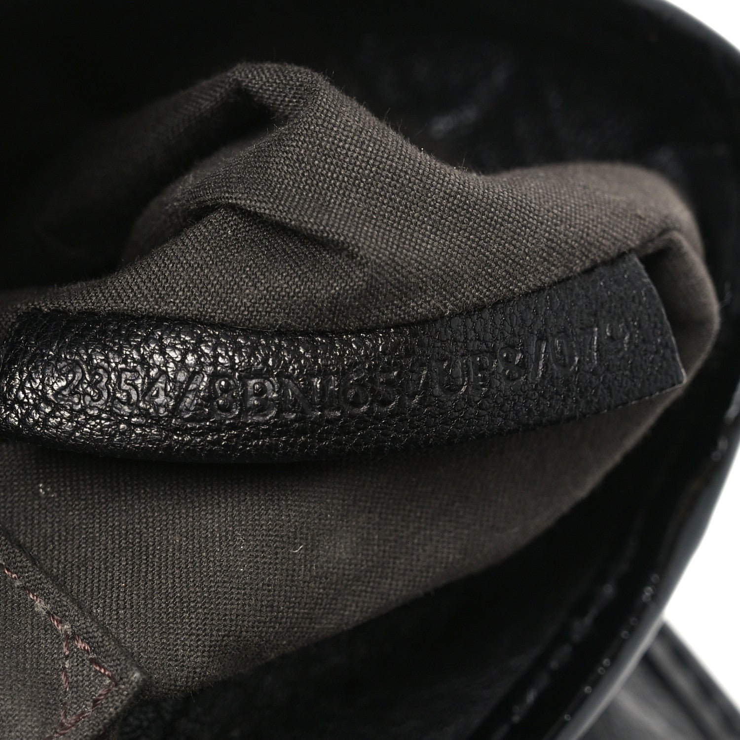 Fendi Nappa Patent B Bag Black 7 of 13