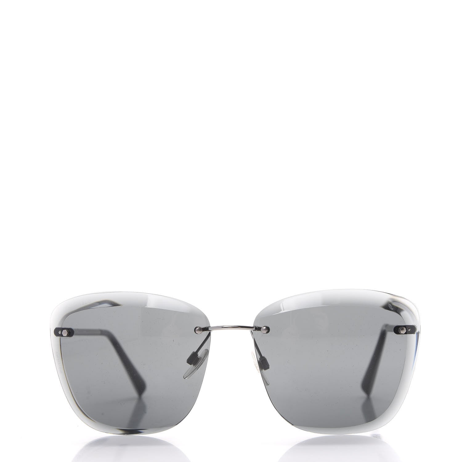 Chanel Butterfly Spring Sunglasses 4221 Dark Silver Grey 2 of 8
