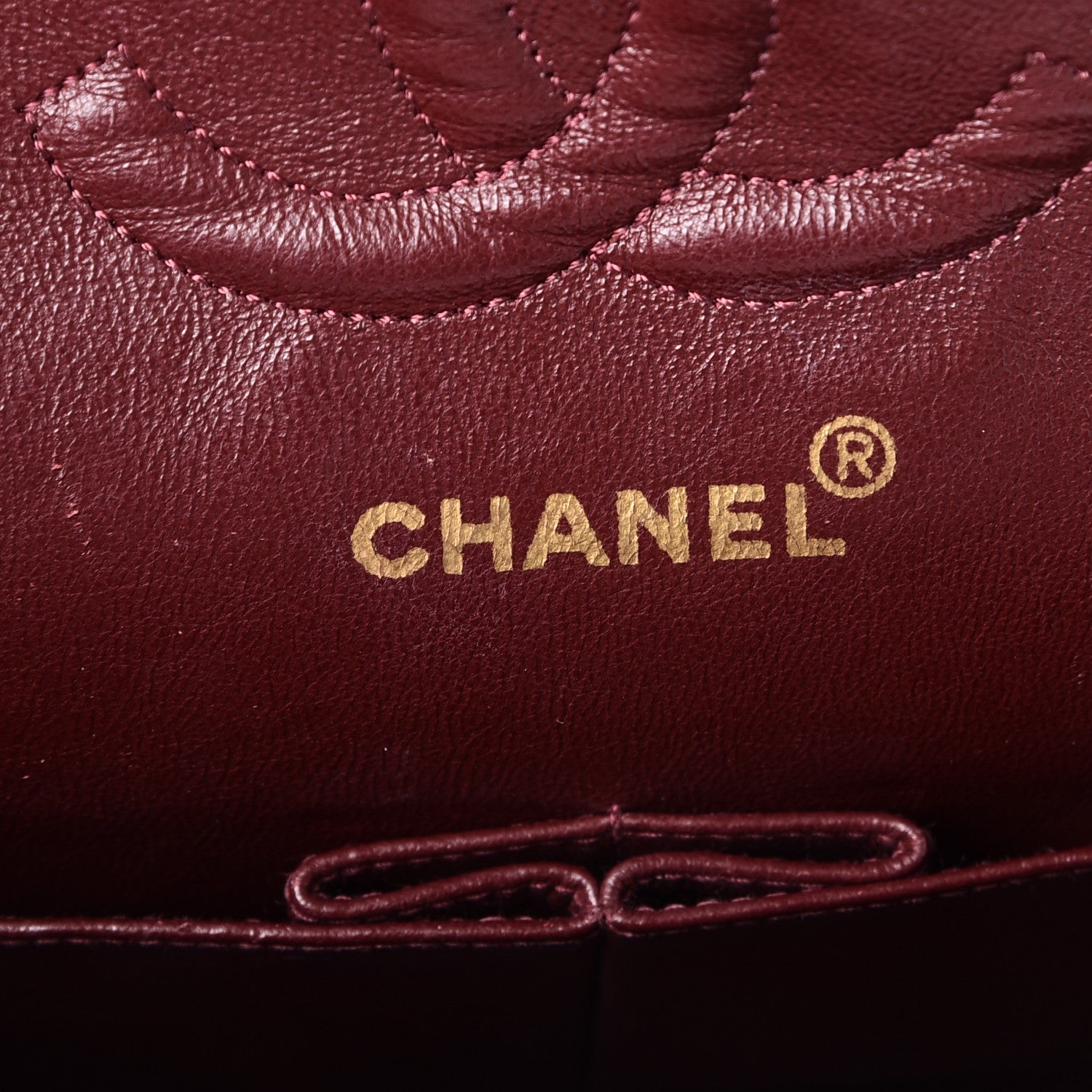 Chanel Lambskin Quilted Medium Double Flap Black 7 of 9