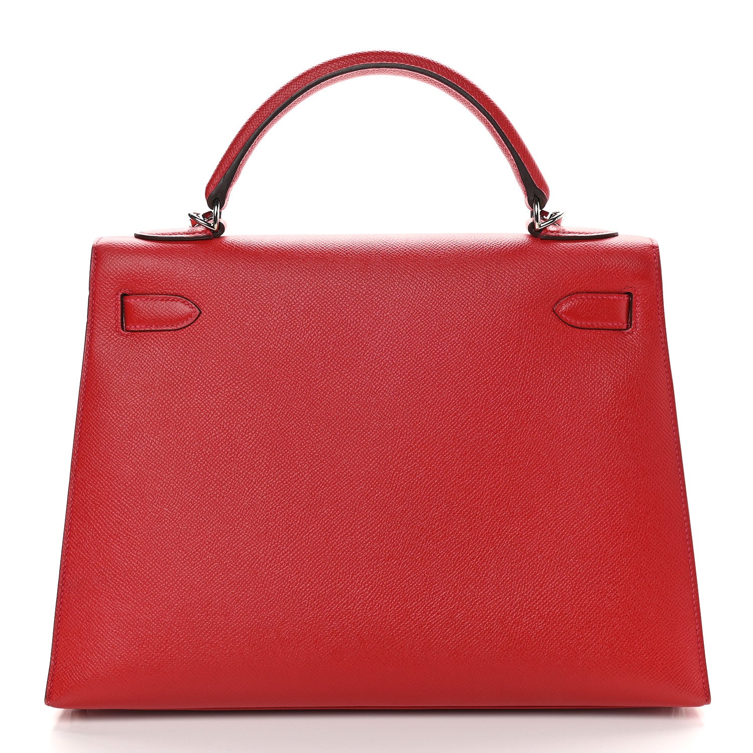 Hermes Epsom Kelly Sellier 32 Rouge Casaque 3 of 29