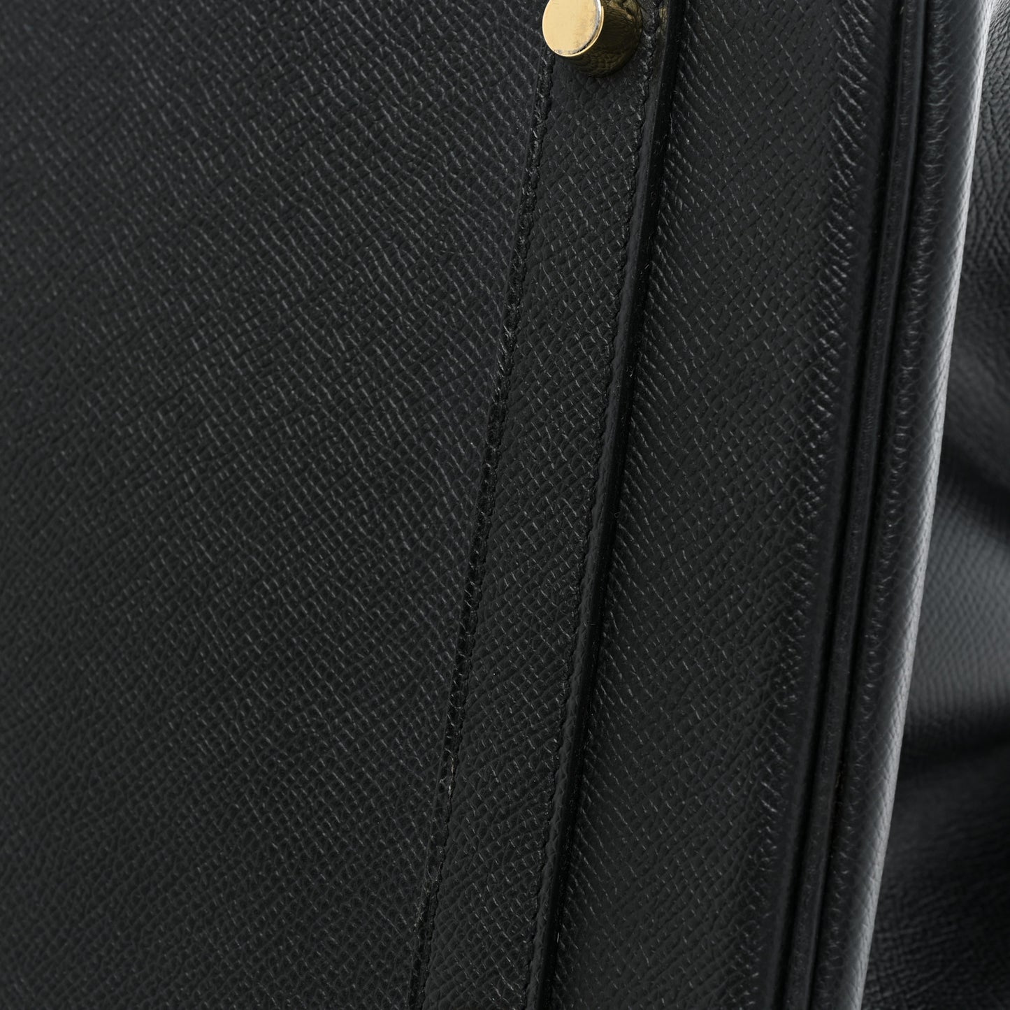 Epsom Horseshoe Birkin 35 Black Bleu Nuit