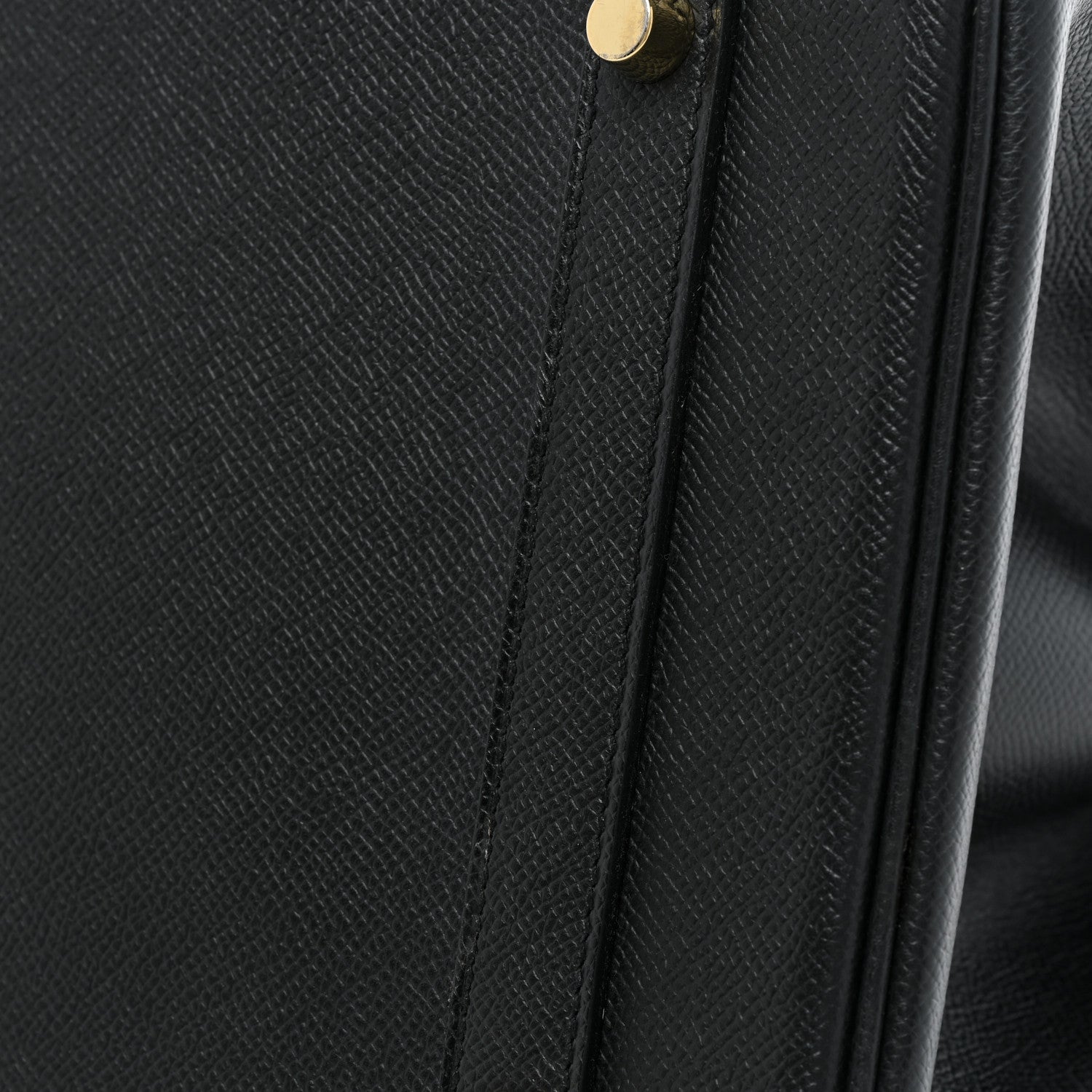 Hermes Epsom Horseshoe Birkin 35 Black Bleu Nuit 18 of 18