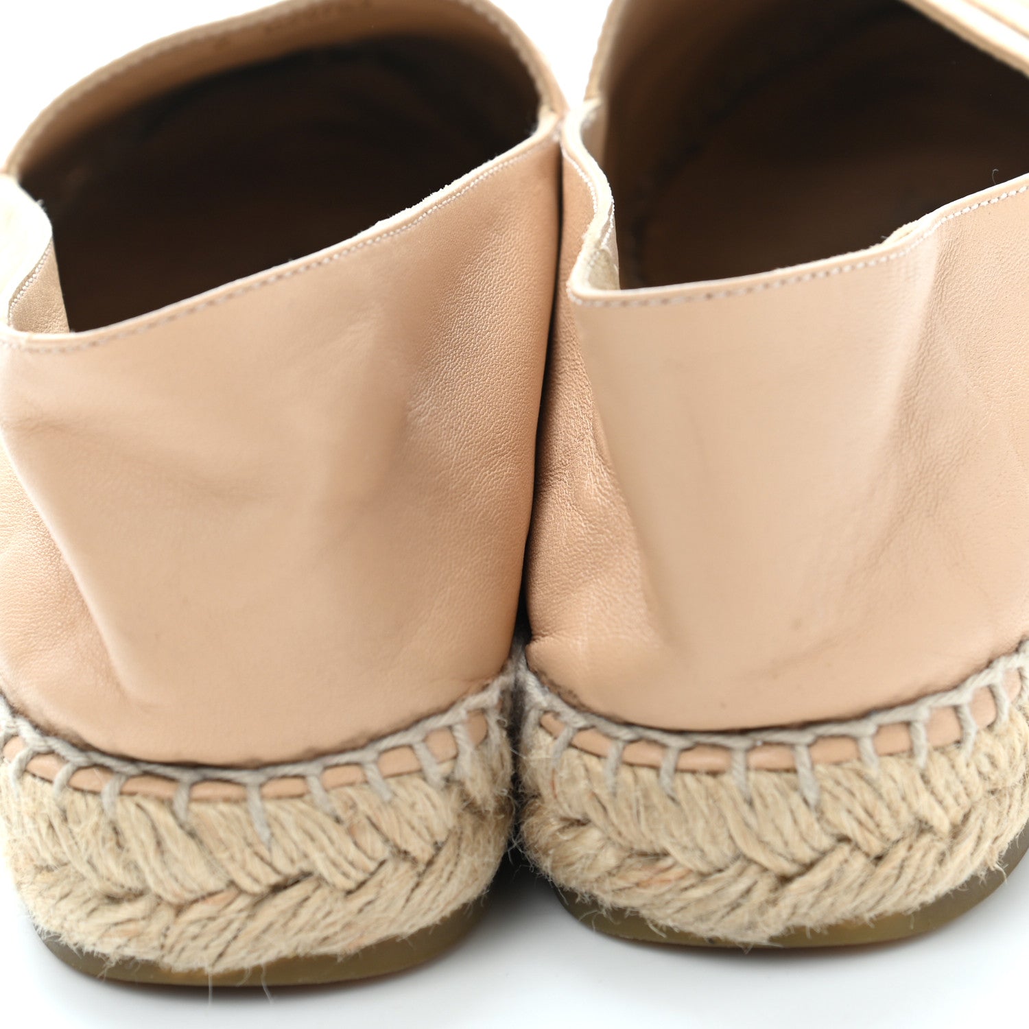 Chanel Lambskin CC Espadrilles 39 Beige Black 11 of 15