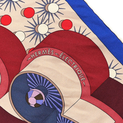 Hermes Silk Electrique Scarf 90 2 of 3