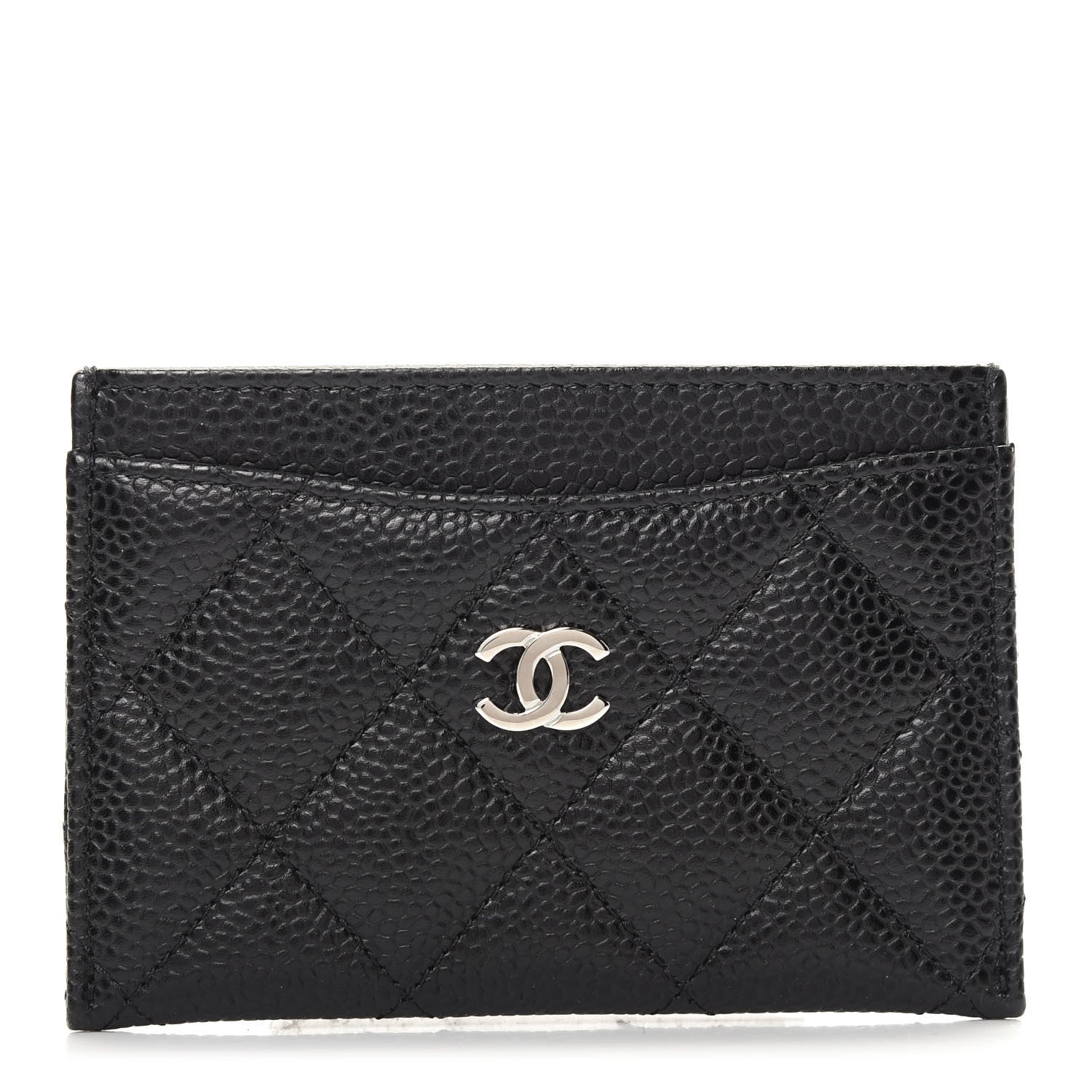 Chanel Caviar Quilted Card Holder Black 1 of 8
