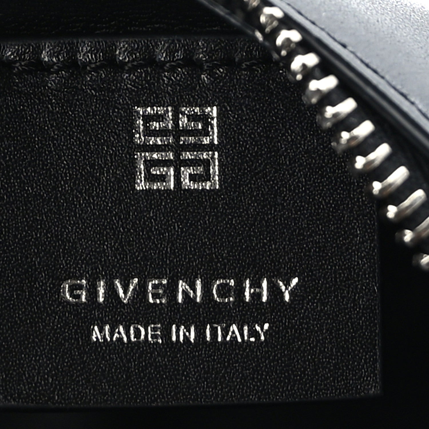 Givenchy Smooth Calfskin Small Moon Cut Out Shoulder Bag Black 7 of 9
