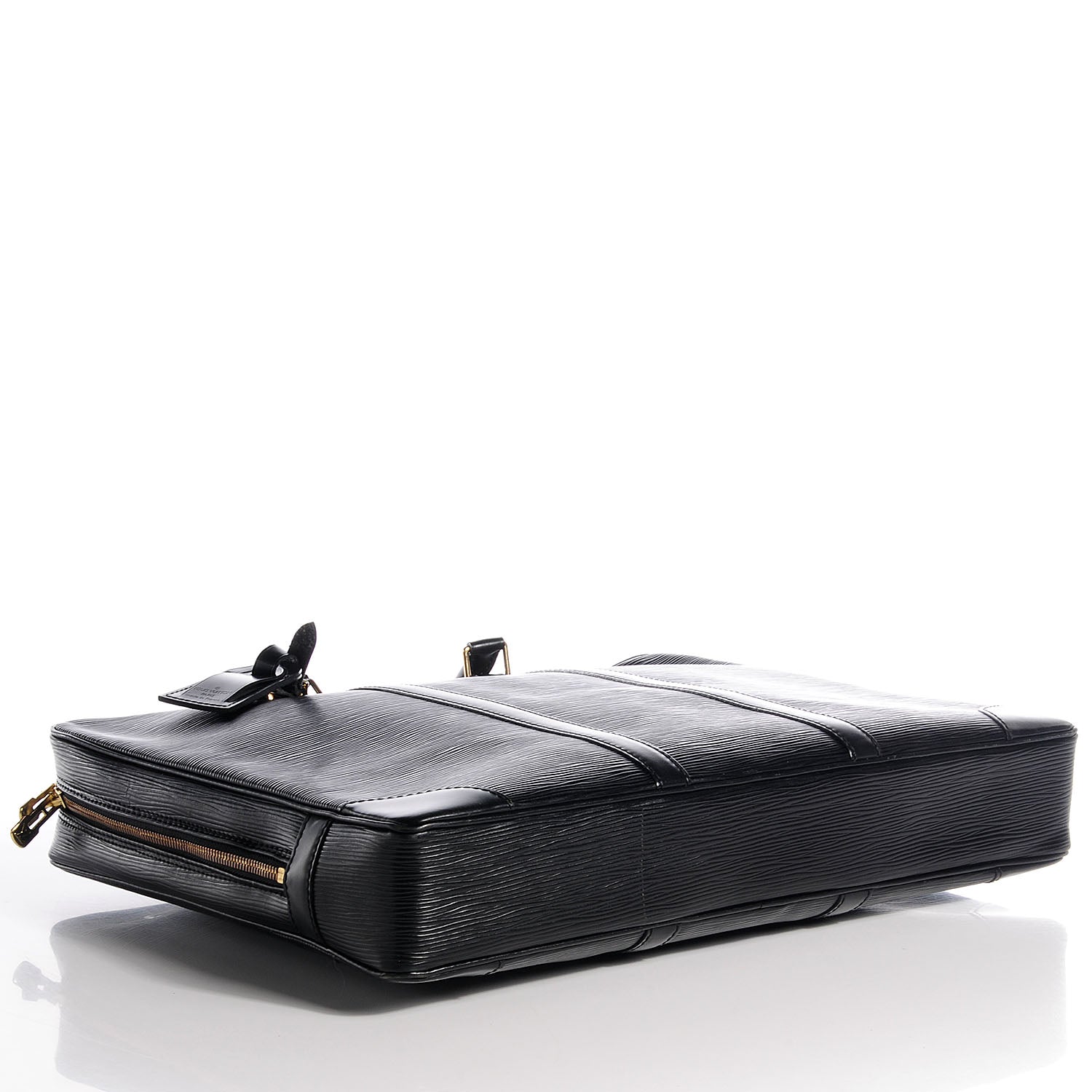 Louis Vuitton Epi Porte-Documents Voyage Briefcase Black 4 of 7