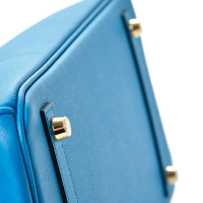 Hermes Epsom Birkin 30 Bleu Zanzibar 6 of 38
