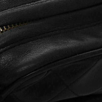 Chanel Lambskin Quilted Tassel Camera Case Black 12 of 14