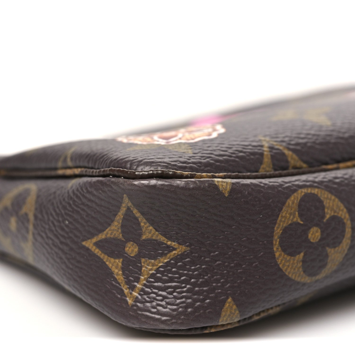 Louis Vuitton Monogram 2024 Christmas Animation Candy Factory Mini Pochette Accessories Candy Red 7 of 8