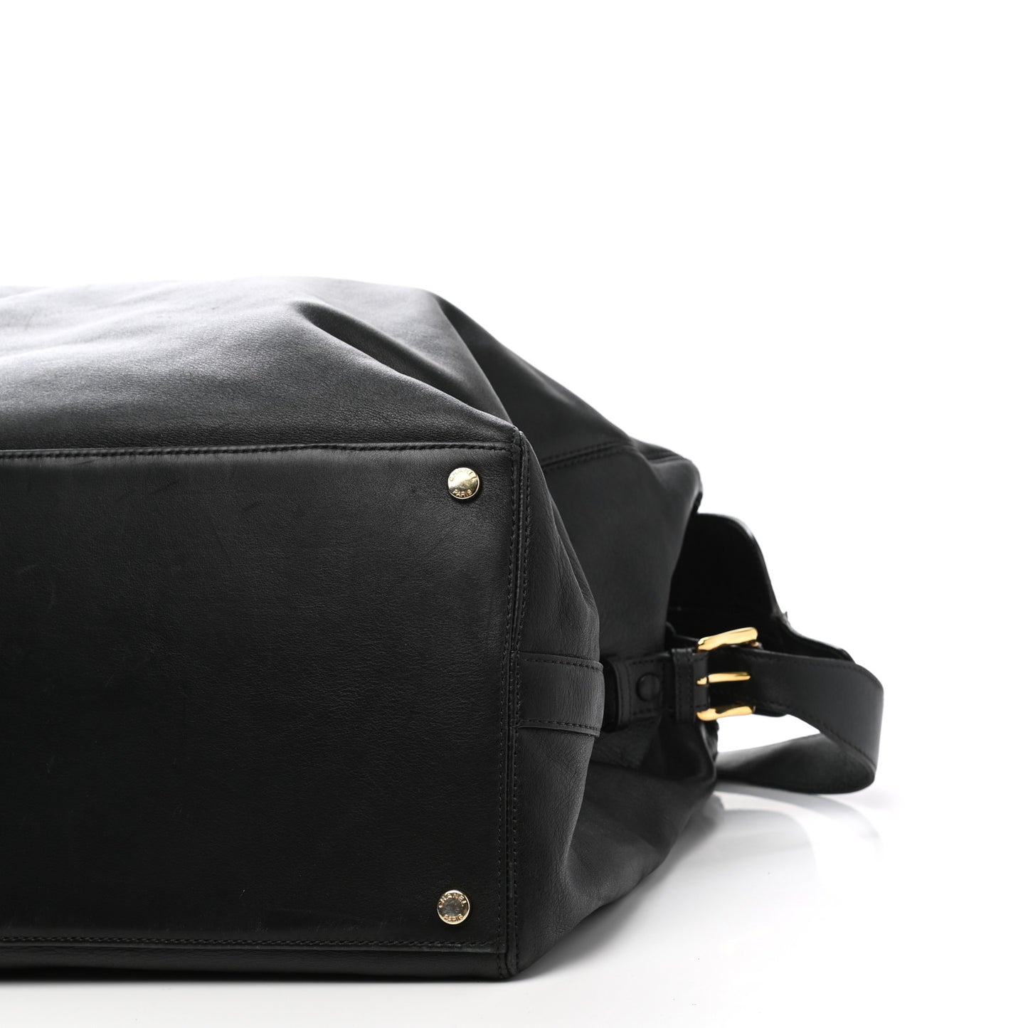 Calfskin Duffel Bag Black