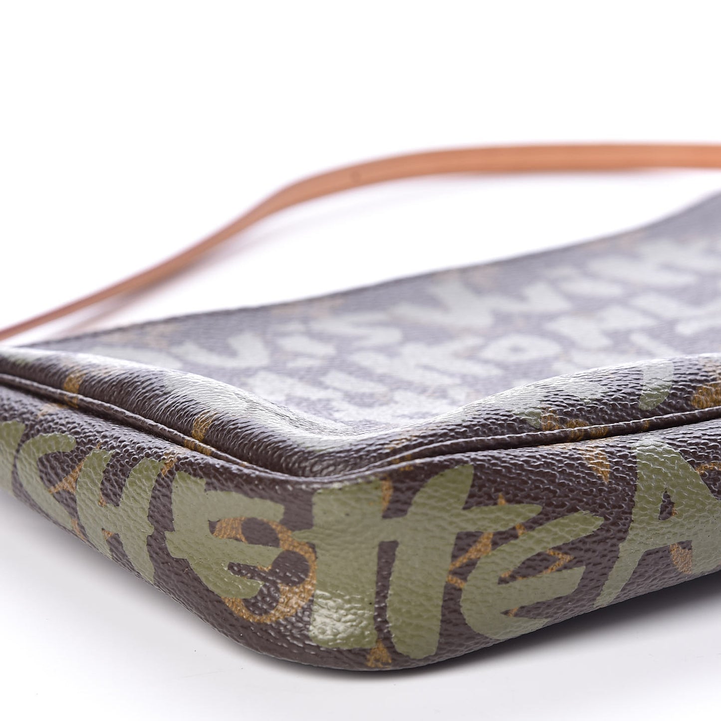 Monogram Graffiti Pochette Accessories Kaki