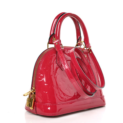 Louis Vuitton Vernis Alma BB Rose Indien 2 of 5