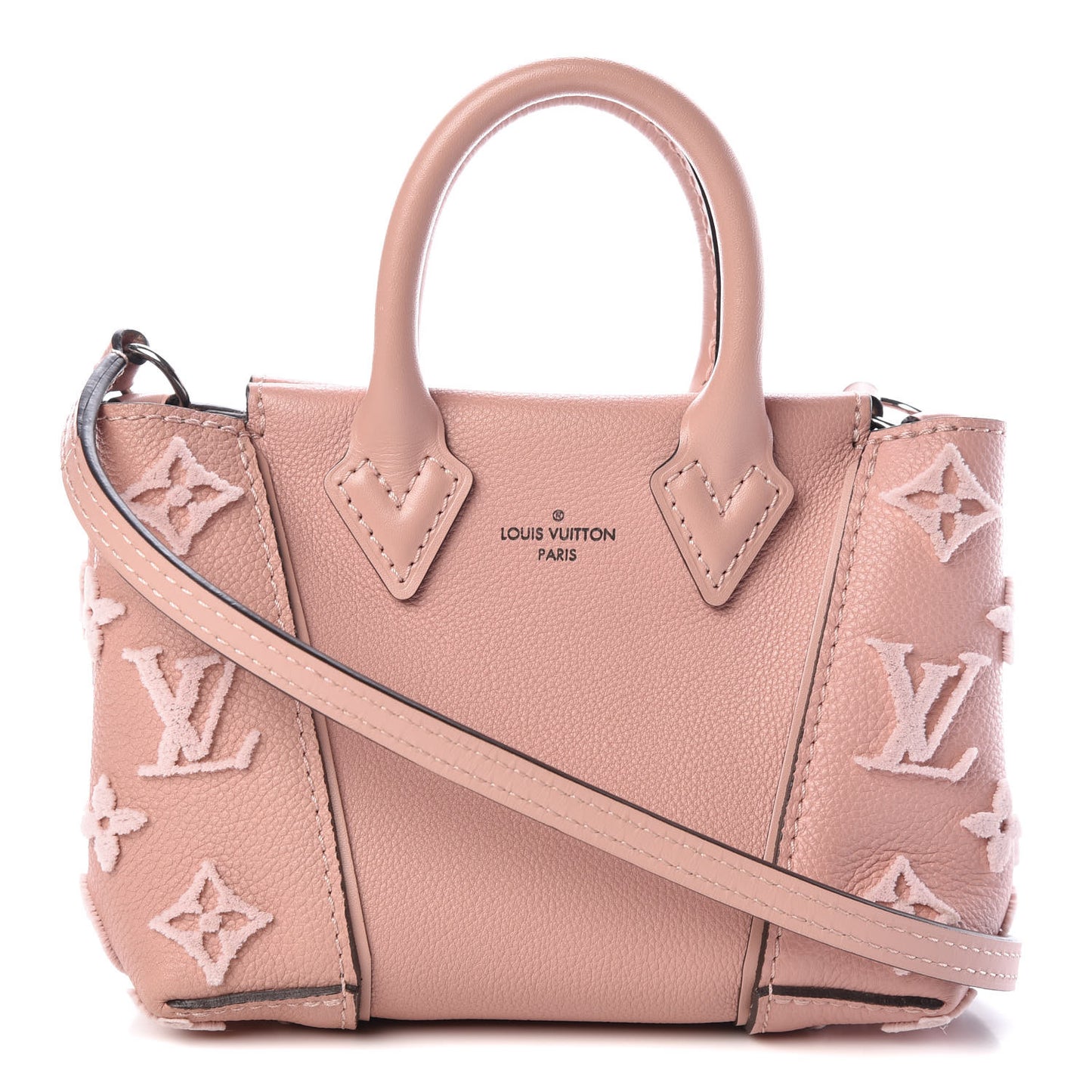 Veau Cachemire Tote W Nano Magnolia