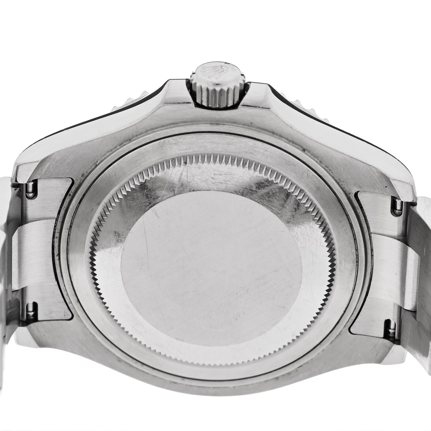 Rolex Stainless Steel Platinum 37mm Oyster Perpetual Date Yacht-Master Watch Slate 268622 4 of 6