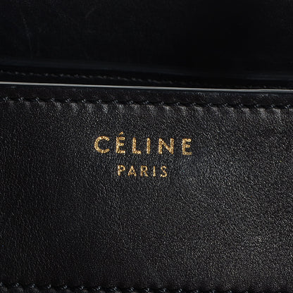 Celine Smooth Calfskin Mini Luggage Black 9 of 9