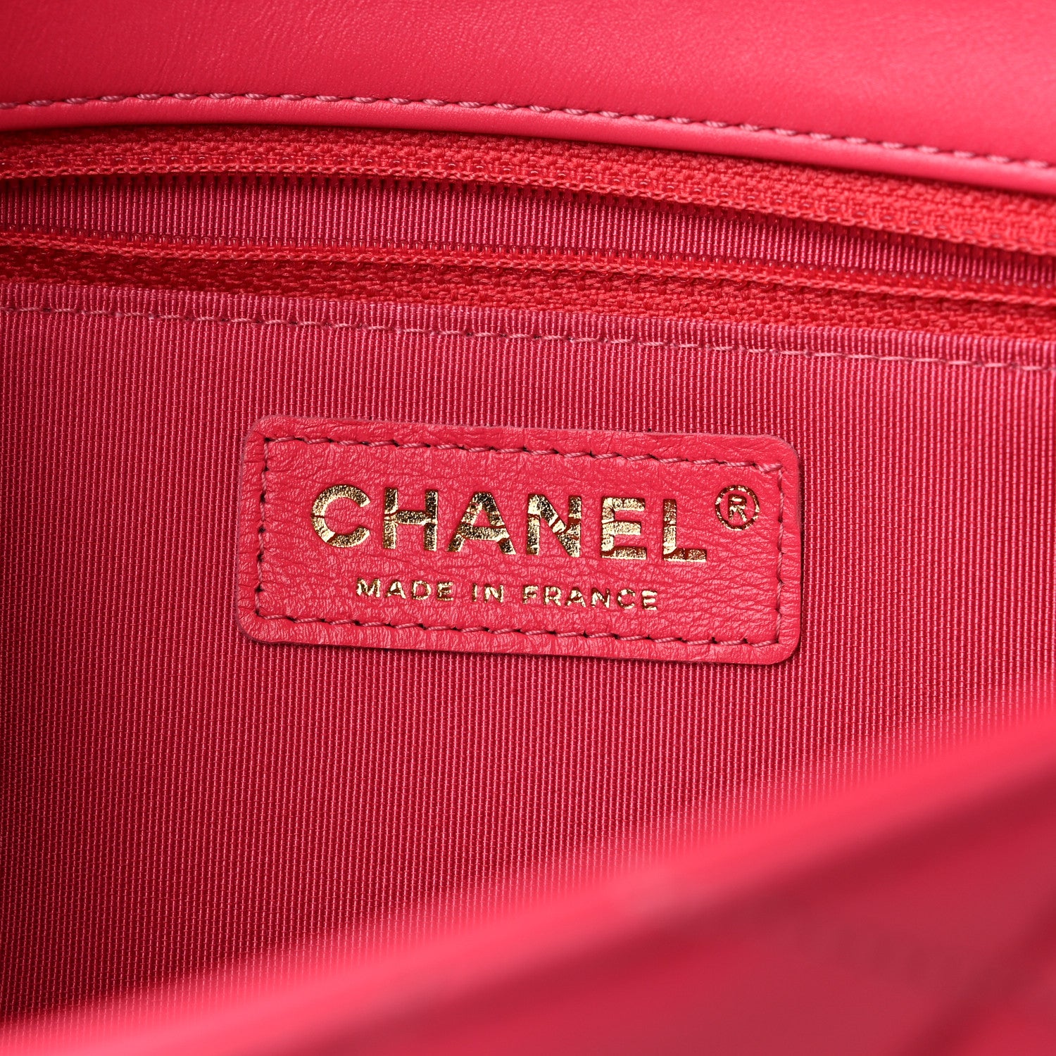 Chanel Crumpled Calfskin Medium Chain All Over Flap Pink 6 of 10