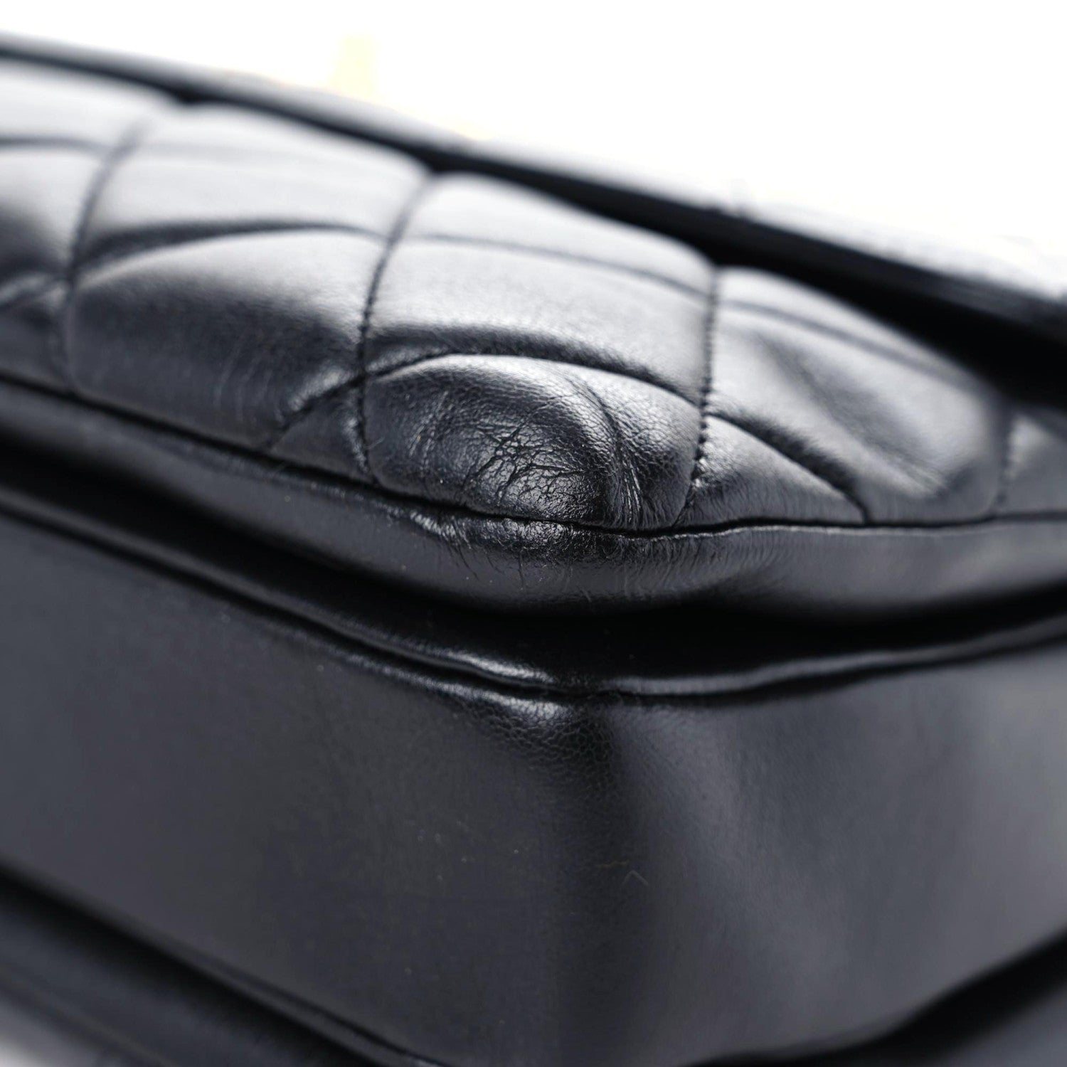 Chanel Lambskin Quilted Medium Trendy CC Flap Dual Handle Bag Black 6 of 15